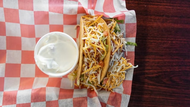 Ground Beef Taco.