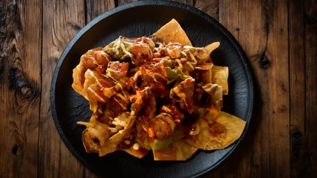 Shrimp Nachos.