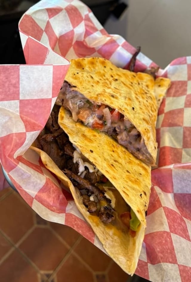 Carne Asada Quesadilla.