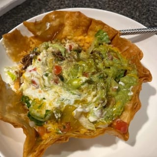 Shredded Beef Taco Salad