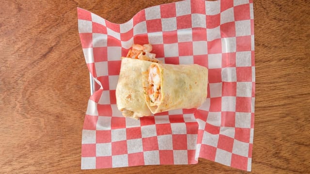 Shrimp Burrito.