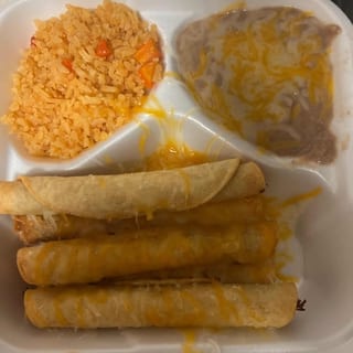 #7 Five Rolled Tacos