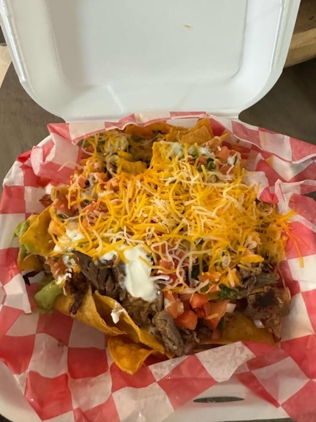 Veggie Nachos.