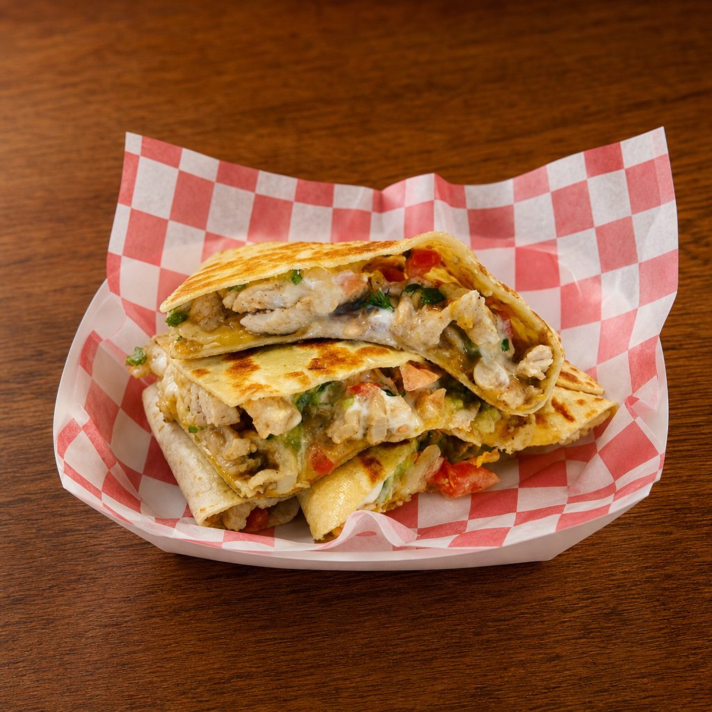 Carnitas Quesadilla.