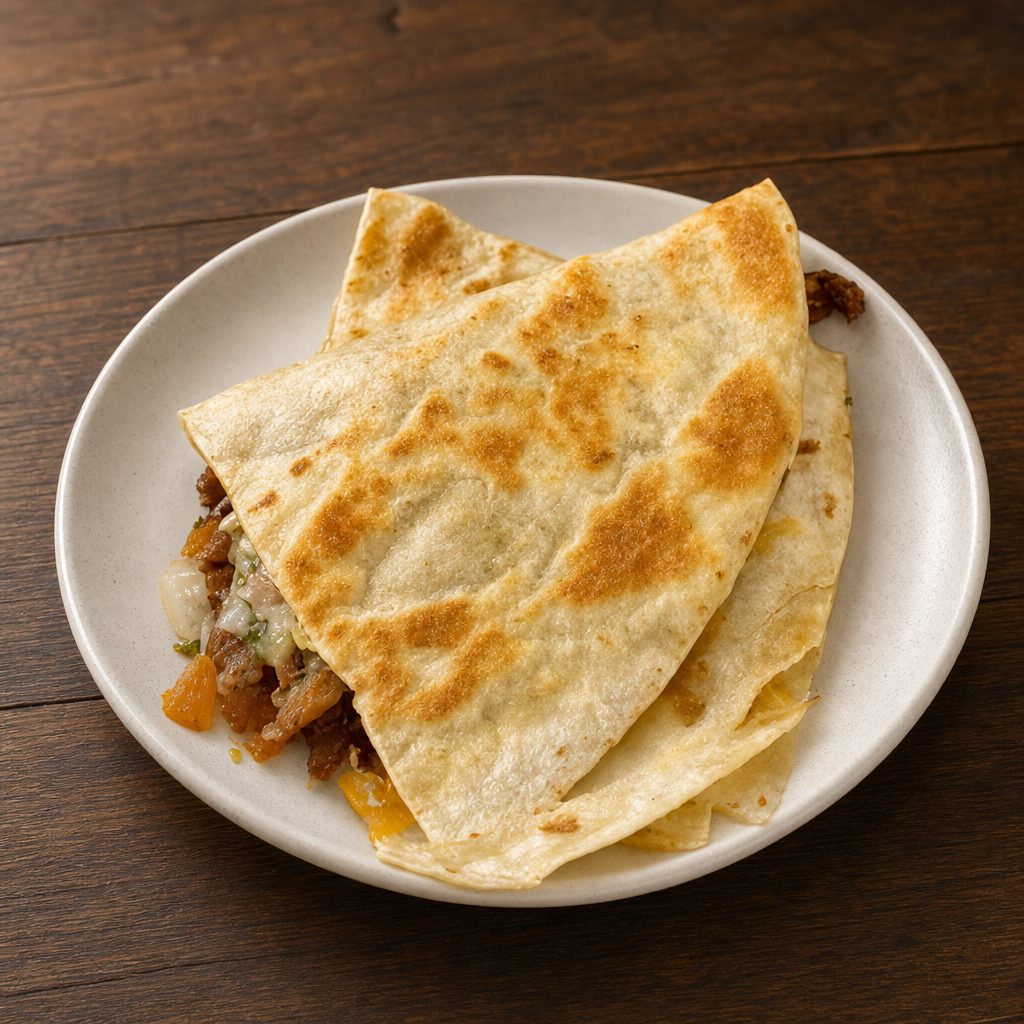 Pastor Quesadilla.