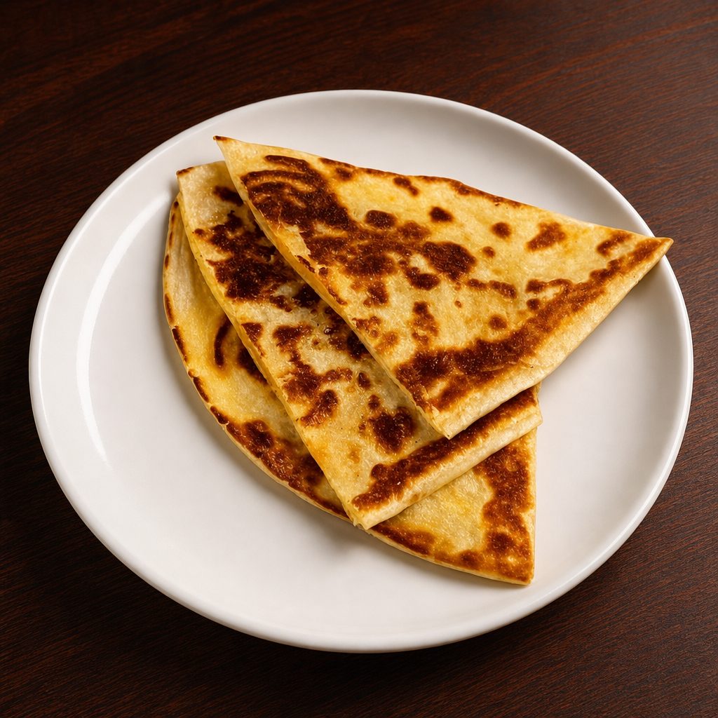 Cheese Quesadilla.
