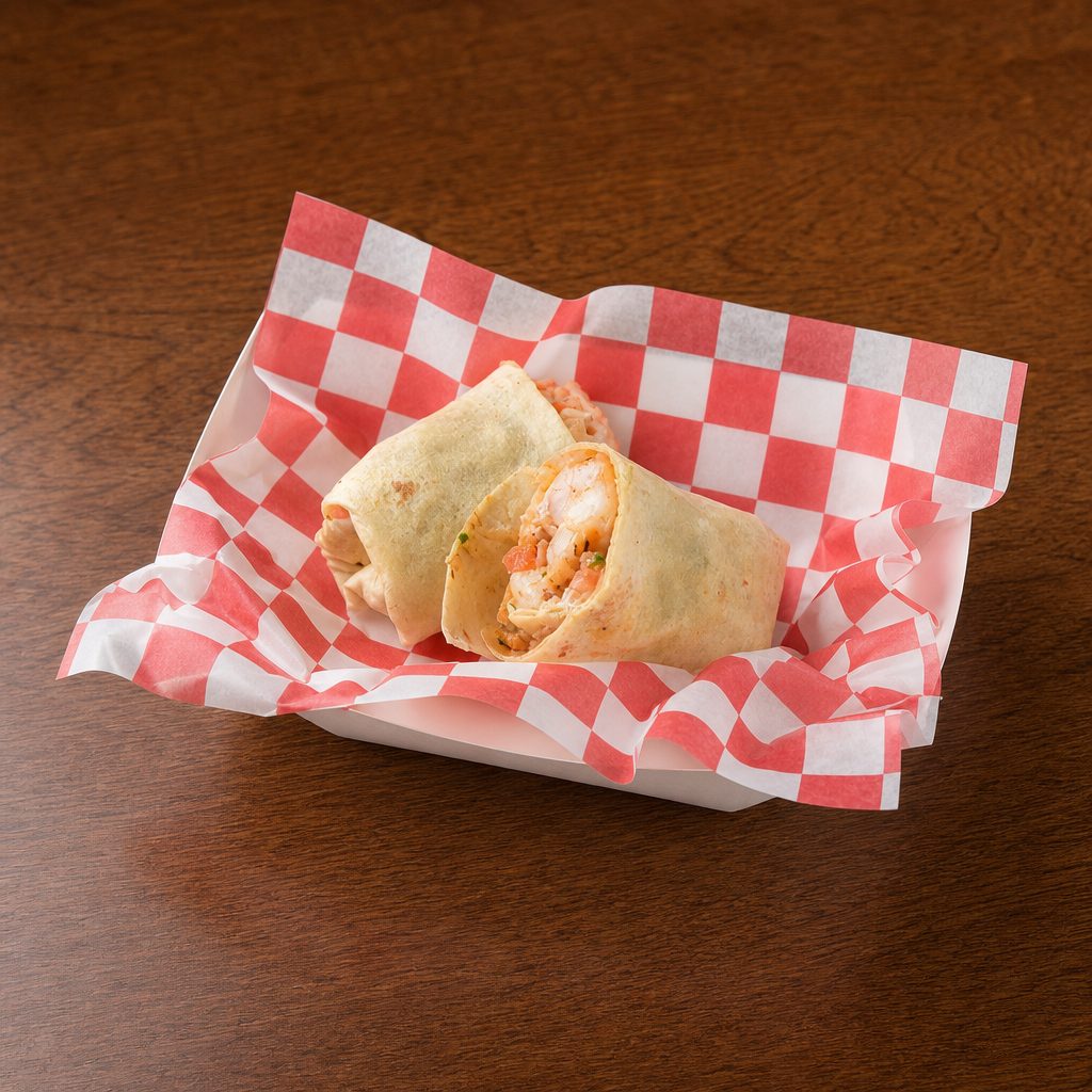 Shrimp Burrito.