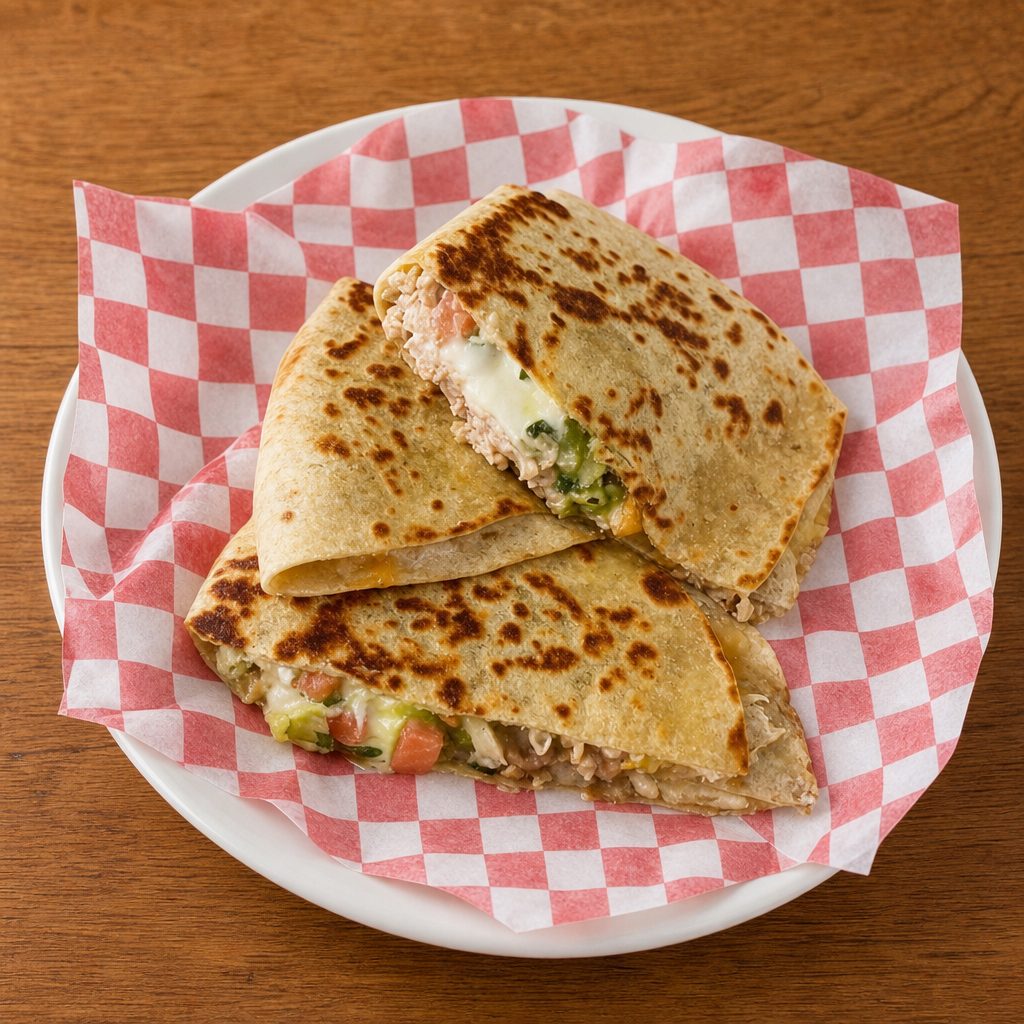 Chicken Quesadilla.